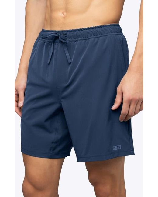 Cuts Blue Crossover Shorts for men