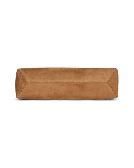 Jeffrey Campbell Brown Toolbox Leather Clutch