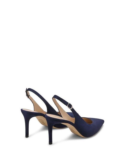 Stuart Weitzman Blue Stuart Power Slingback 75 Pump