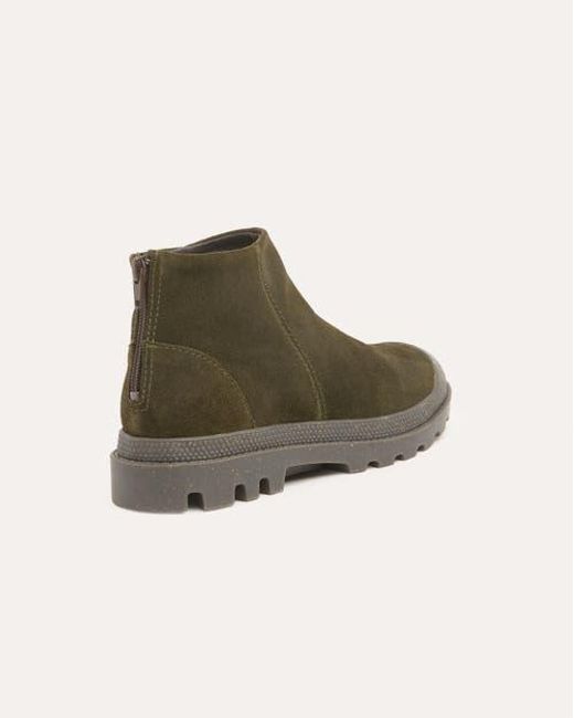 Celtic & Co. Green Toe Cap Ankle Boot