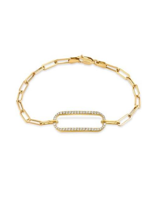 Michael M Metallic Pave Singleton Bracelet