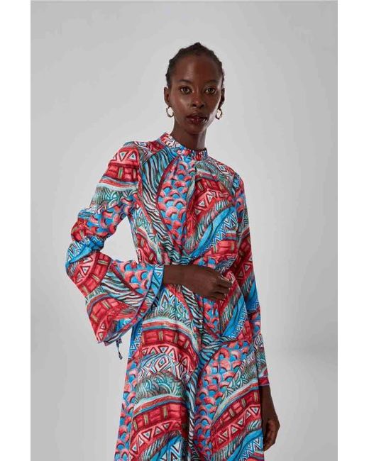 Mizalle Red Dress