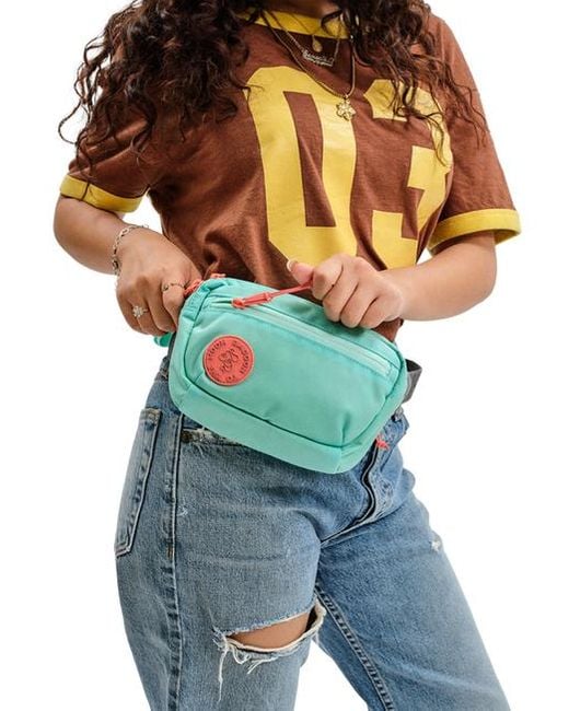 BABOON TO THE MOON Green Fannypack Mini 1.5L