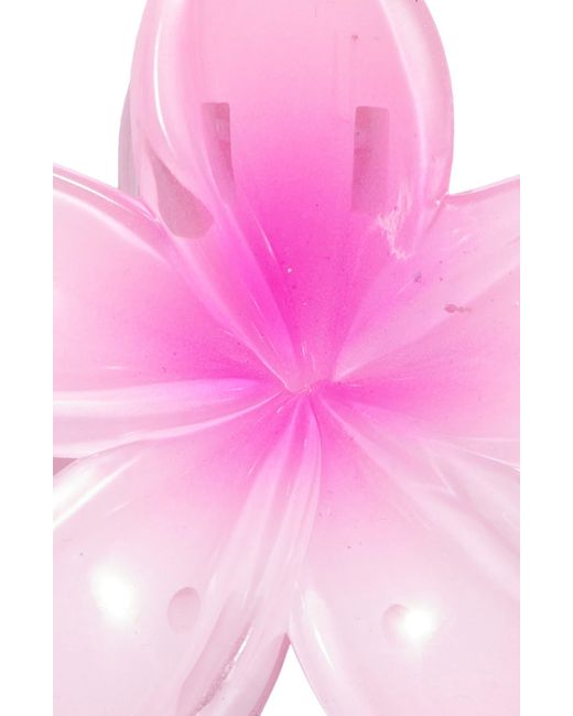 BP. Pink Plumeria Claw Clip