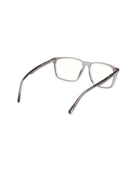 Tom Ford Multicolor 56Mm Square Light Blocking Glasses for men