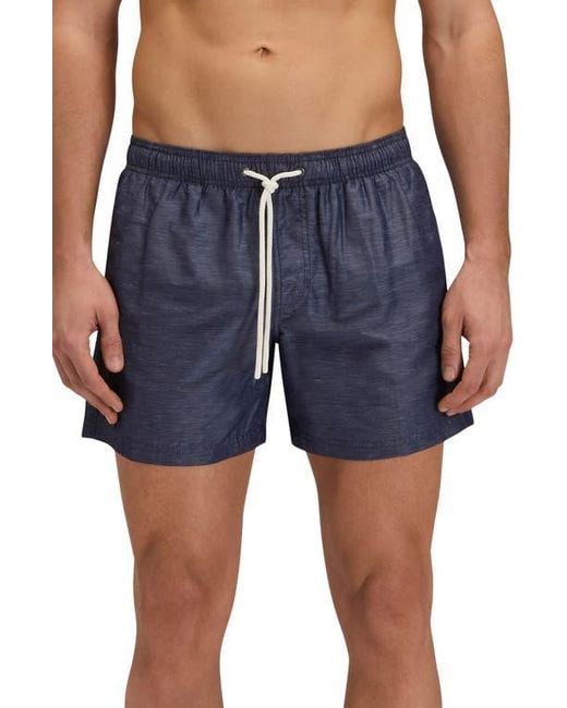 Sundek Blue Solid Swim Trunks for men