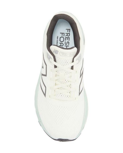 New Balance White Fresh Foam X 860 V14 Running Shoe