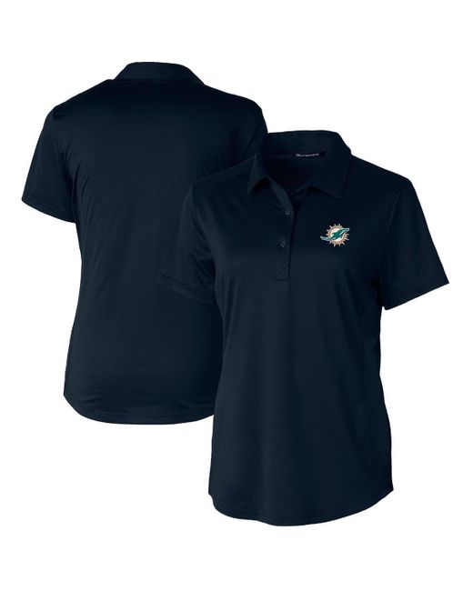 Cutter & Buck Blue Miami Dolphins Prospect Textured Stretch Polo At Nordstrom