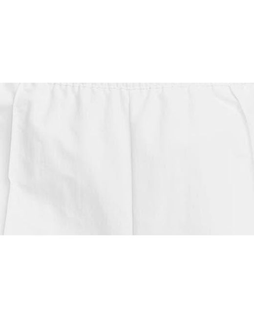 Nike White Sportswear Everything Wovens Mid-Rise Open-Hem Pants