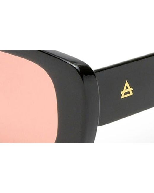 Aire Natural Ceres 51Mm Rectangular Sunglasses