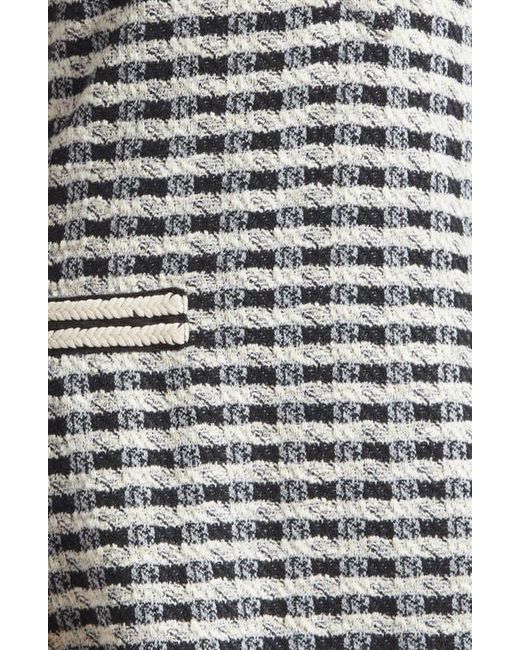 Ramy Brook Multicolor Marcella Metallic Bouclé Minidress