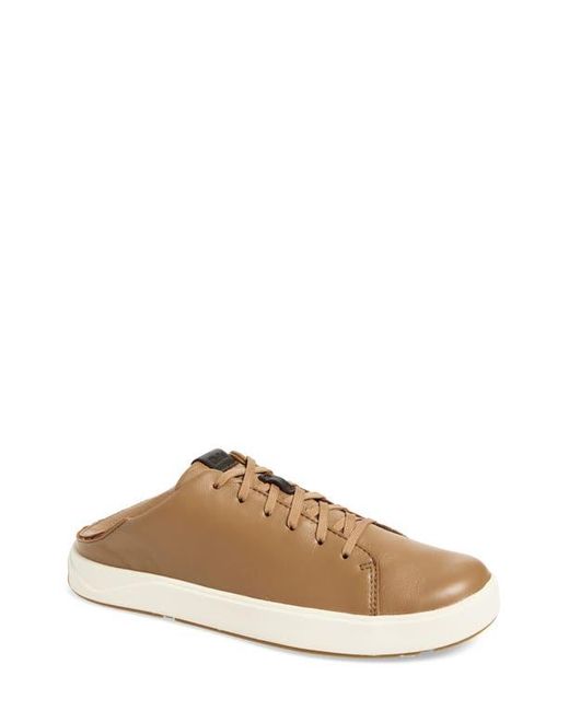 Olukai Brown Lae'Ahi Li 'Ili Convertible Low Top Sneaker for men