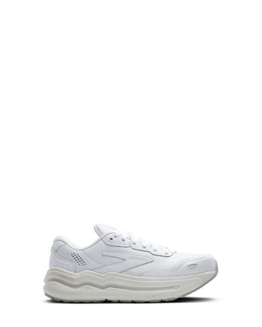 Brooks White Ghost Max Sneaker