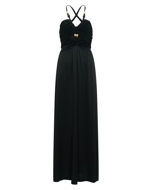 Diane von Furstenberg Black Caty A-line Dress