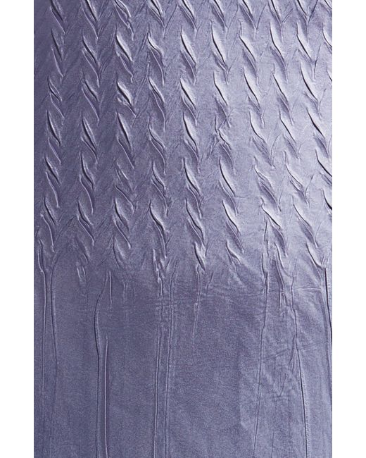 Komarov Blue Tiered Maxi Dress