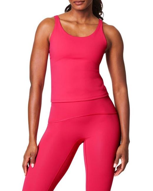 Spanx Red Power Boost Shelf Bra Tank
