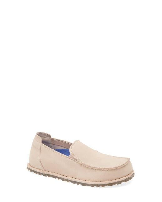 Birkenstock Pink Utti Moc Toe Loafer