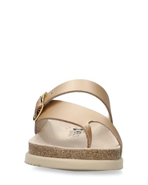 Mephisto Metallic Helen Toe Loop Sandal
