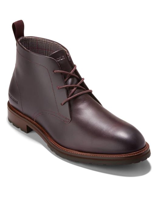 Cole Haan Brown Berkshire Lug Chukka Boot for men