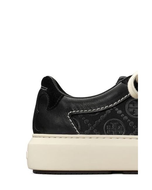 Tory Burch White T Monogram Ladybug Sneaker