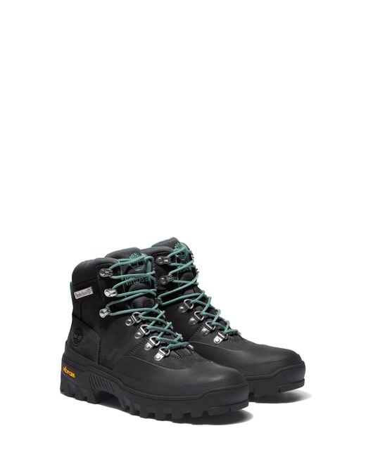 Timberland Black Vibram Euro Waterproof Hiking Shoe