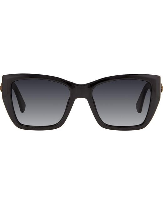 Kurt Geiger Black 54Mm Rectangular Sunglasses