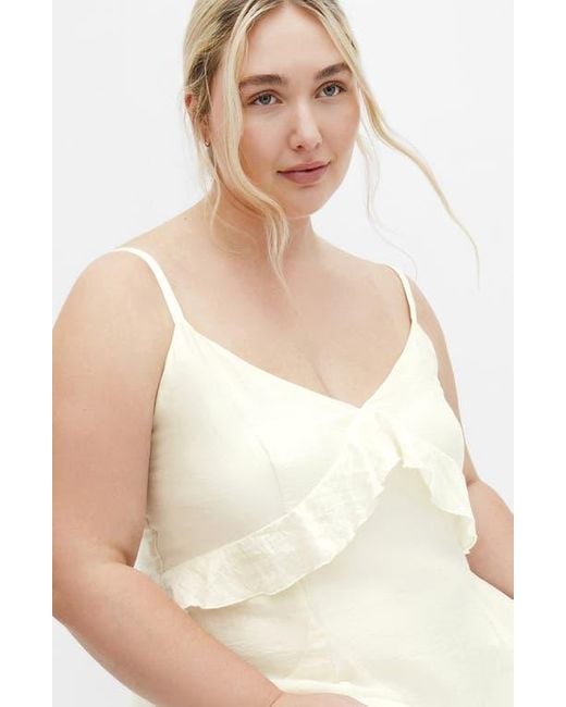 City Chic White Clara Maxi Dress