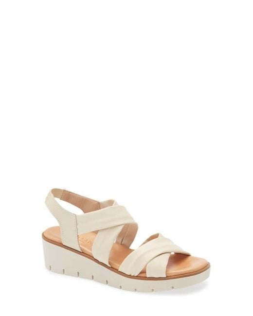 Cordani White Margo Wedge Sandal