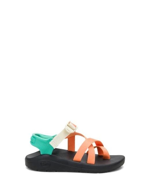Chaco Blue Cushz Toe Loop Sandal