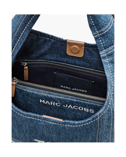 Marc Jacobs Blue The Sack Denim Shoulder Bag