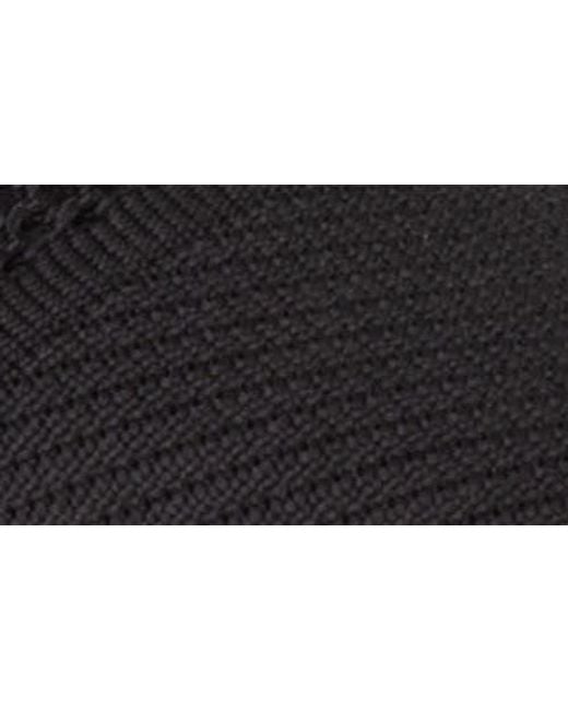 Tahari Black Santorini Knit Mule