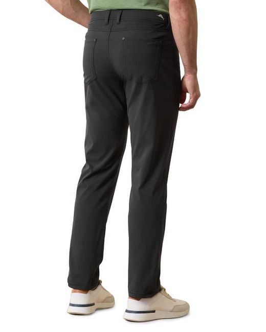 Tommy Bahama Black Bahama Coast Islandzone Performance Pants for men