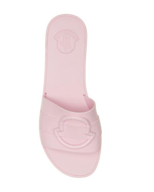 Moncler Pink Mon Slide Sandal