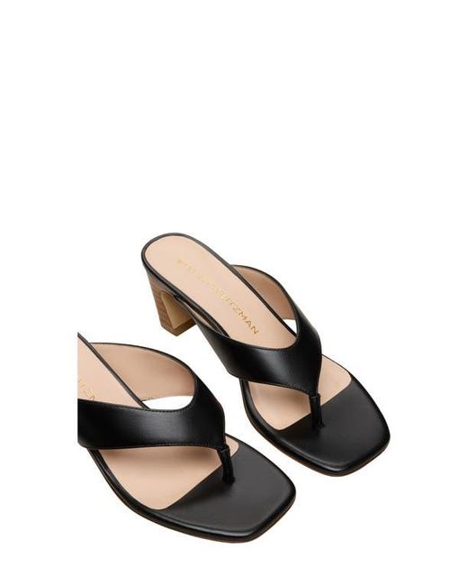 Stuart Weitzman Multicolor Stassi 50 Thong Sandal