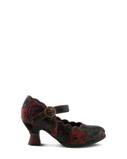 Spring Step Brown Adodora Mary Jane Pump