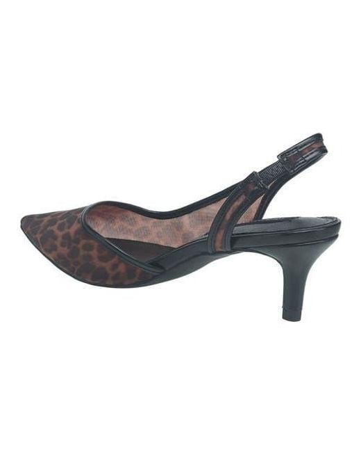 French Connection Brown Quest Pump