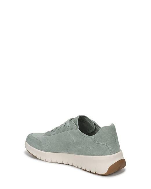 Vionic Gray Uptown Metallic Suede Sneaker