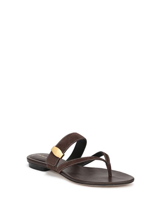 Veronica Beard White Salva Sandal