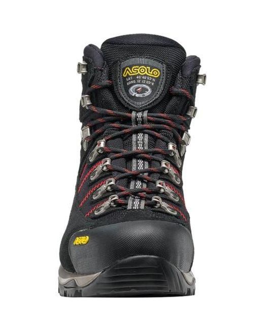 Asolo Black Fugitive Gtx Wide Hiking Boot for men
