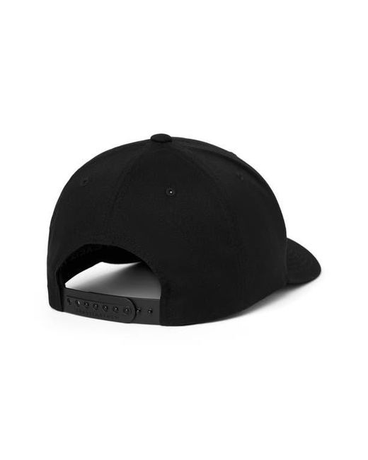 Travis Mathew Black Sunglasses Inside Snapback Baseball Hat for men