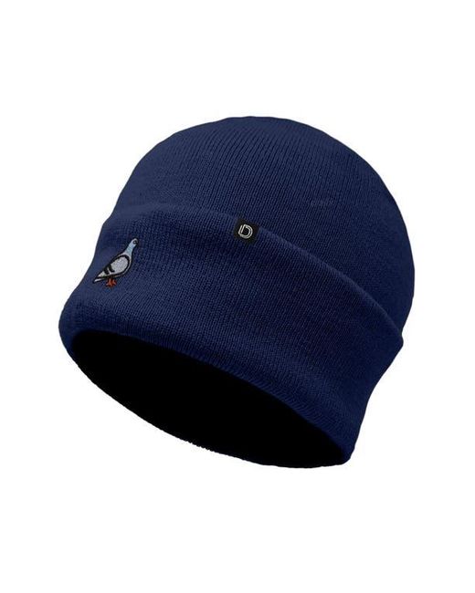 Alix Blue Pigeon Beanie Cap for men