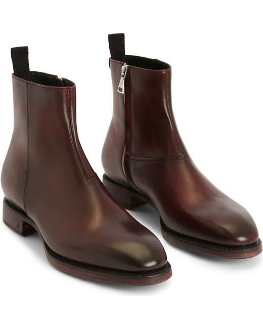 John Varvatos Brown Regent Boot for men