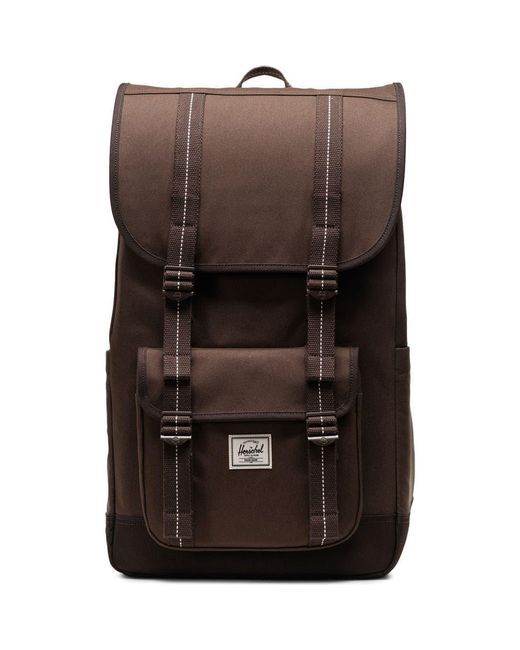 Herschel Supply Co. Brown Premium Little America Recycled Polyester Backpack