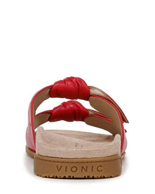 Vionic Red Elara Sandal