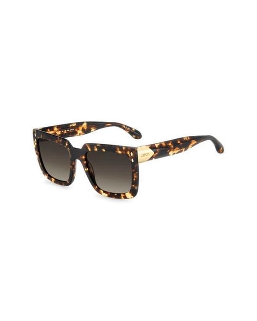 Isabel Marant Multicolor 55Mm Gradient Rectangular Sunglasses