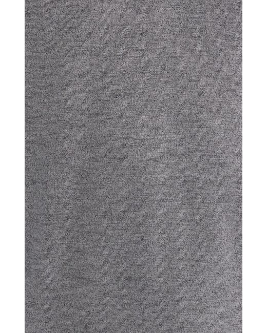 Theory Gray Goris Activate Long Sleeve Polo for men