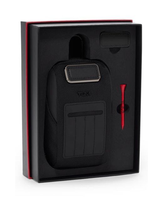 Tumi Black Golf Pouch With Tees for men
