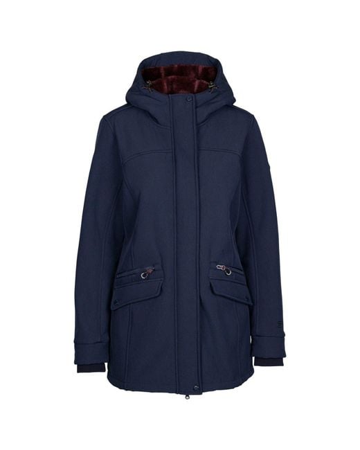 Trespass Blue Anza Tp75 Soft Shell Jacket