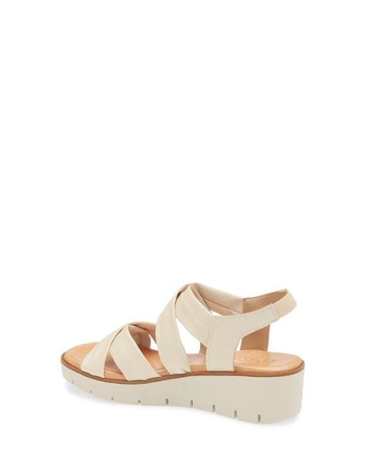 Cordani White Margo Wedge Sandal