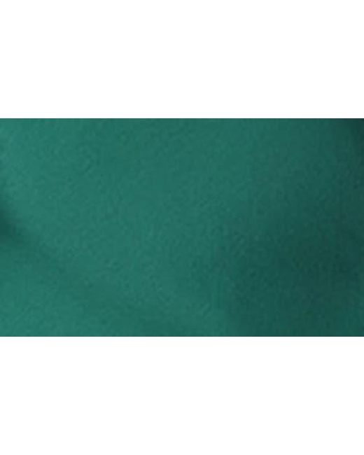 SAU LEE Green Penelope Satin Gown